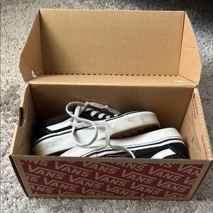 Kids Black and White Sneakers